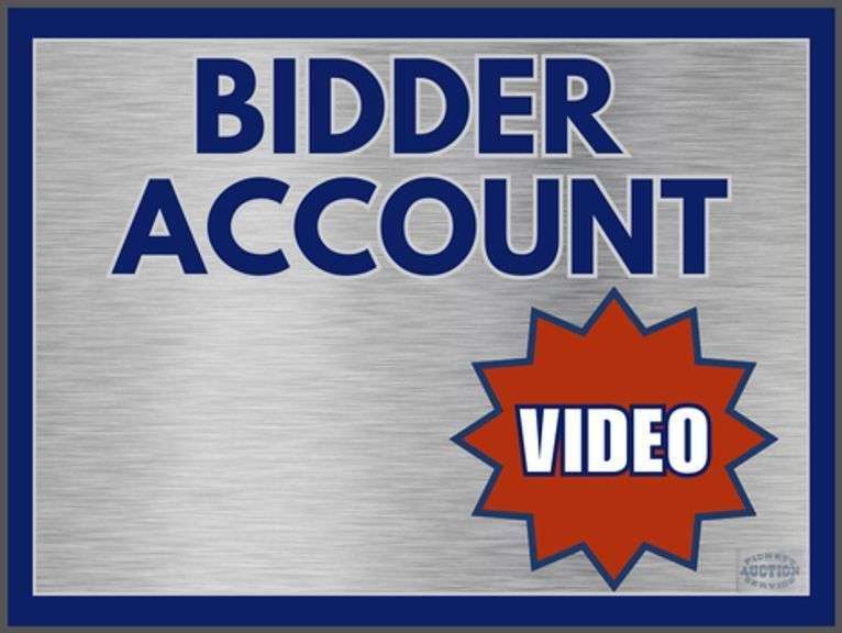 BIDDER ACCOUNT & REGISTRATION
