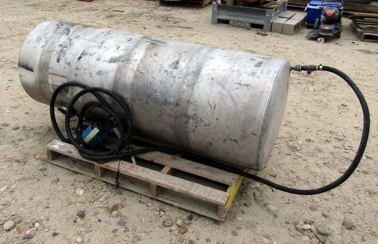 E-1359  Stainless Diesel Tank