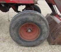 E-1267 McCormick Farmall 806 Tractor W/ Backhoe Attachment