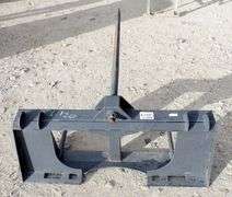 E-1337  Skid Steer Round Bale Fork