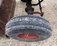 E-1267 McCormick Farmall 806 Tractor W/ Backhoe Attachment