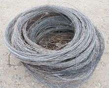 E-1422  Pallet of Used Barbed Wire