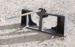 E-1337  Skid Steer Round Bale Fork