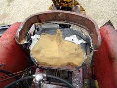 E-1267 McCormick Farmall 806 Tractor W/ Backhoe Attachment