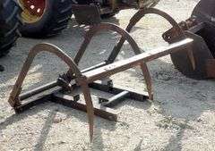 E-1267 McCormick Farmall 806 Tractor W/ Backhoe Attachment