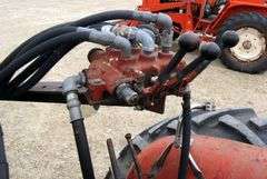 E-1267 McCormick Farmall 806 Tractor W/ Backhoe Attachment