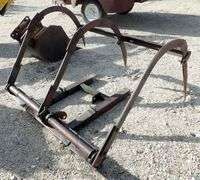 E-1267 McCormick Farmall 806 Tractor W/ Backhoe Attachment