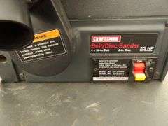 E-1227 Craftsman Disc/Belt Sander