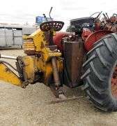 E-1267 McCormick Farmall 806 Tractor W/ Backhoe Attachment