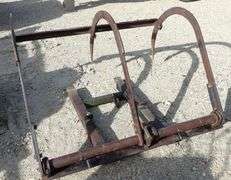 E-1267 McCormick Farmall 806 Tractor W/ Backhoe Attachment