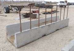 E-1421  Portable Concrete Feed Bunk