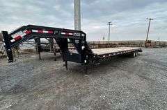 R-218 2014 PJ 40' Flatbed Trailer
