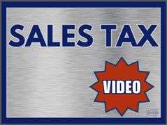 SALES TAX & TAX EXEMPT
