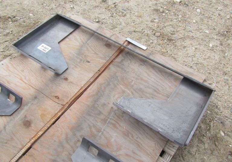 P-501 Cut Out Skid Steer Plate