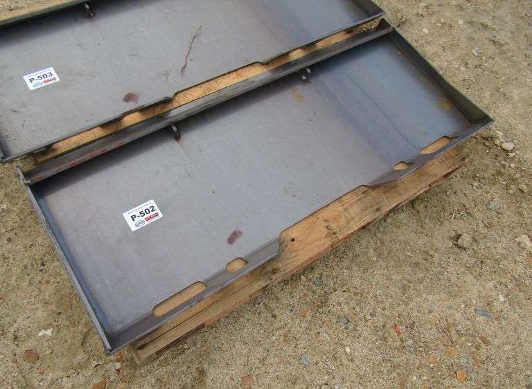 P-502  Skid Steer Blank Plate