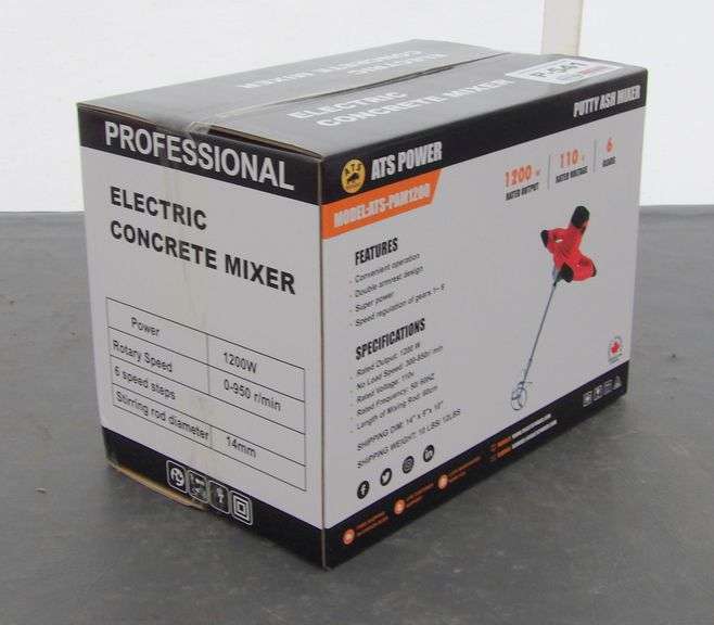 P-541 Hand Held Electric Concrete Mixer