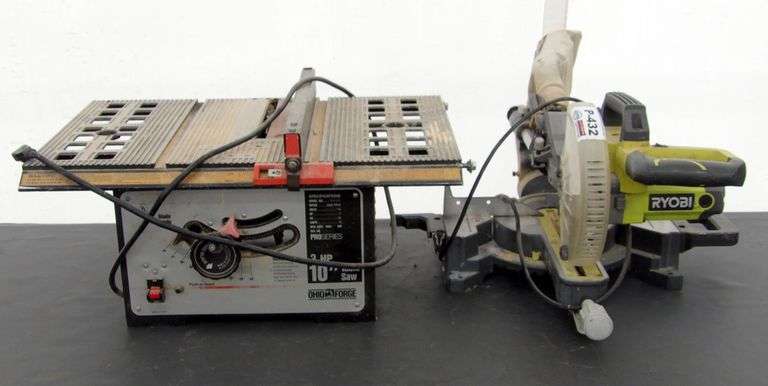 P-432  Table Saw & Miter Saw