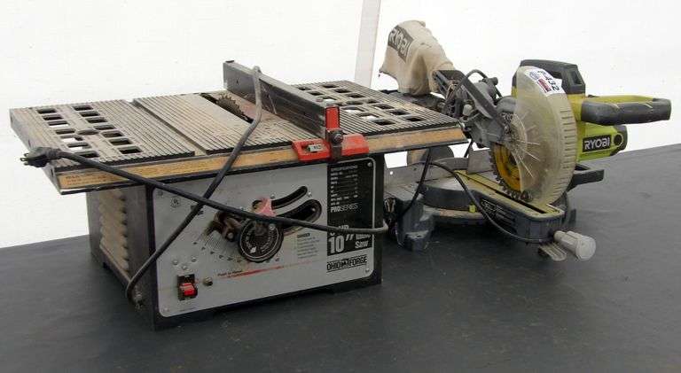 P-432  Table Saw & Miter Saw