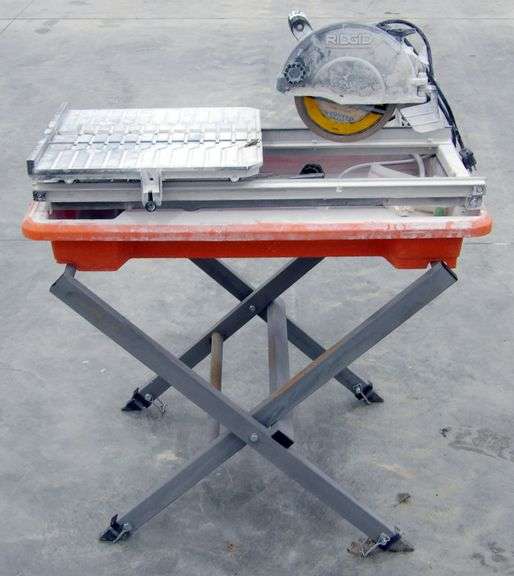 P-429  Ridgid Tile Saw & Stand
