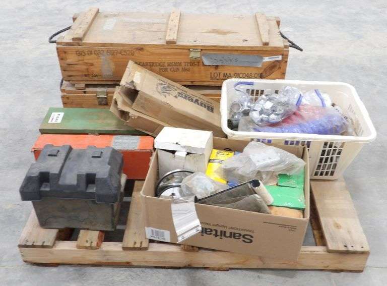 P-644  Truck Parts Pallet Stock