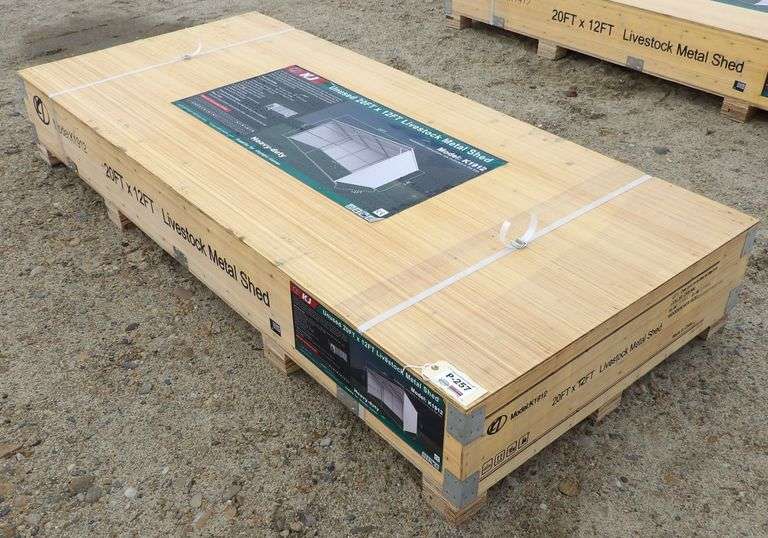 P-257  Livestock Metal Shed