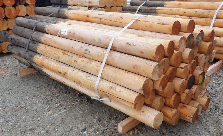 P-633 Wooden Fence Posts (50)