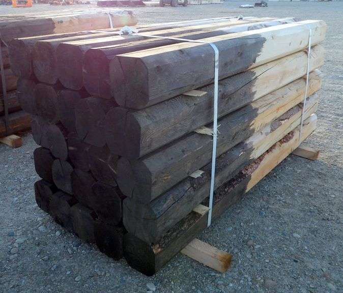 P-573  Wooden Fence Posts (25)