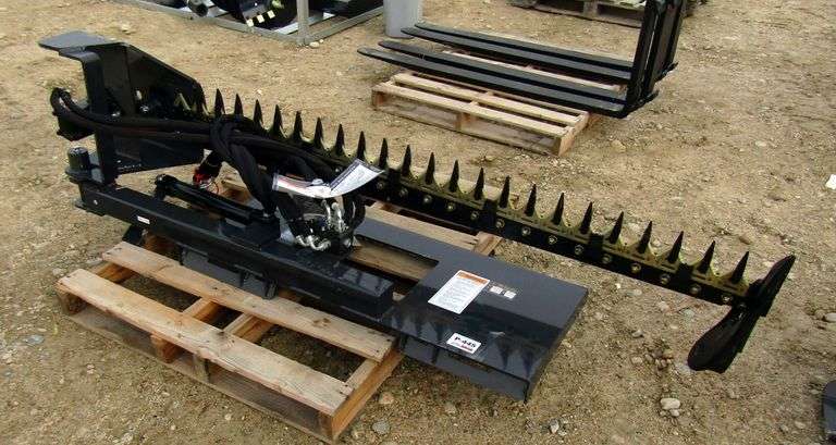 P-445  Wolverine Skid Steer Sickle Bar Mower
