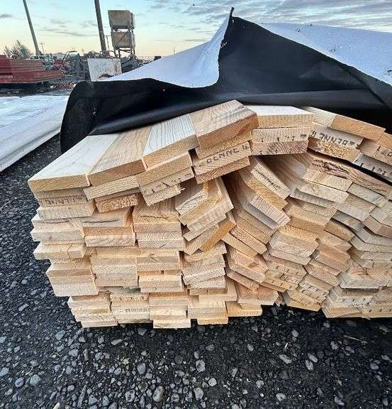R 376 1x4 Pine Dimensional Lumber Pickett Auction Service