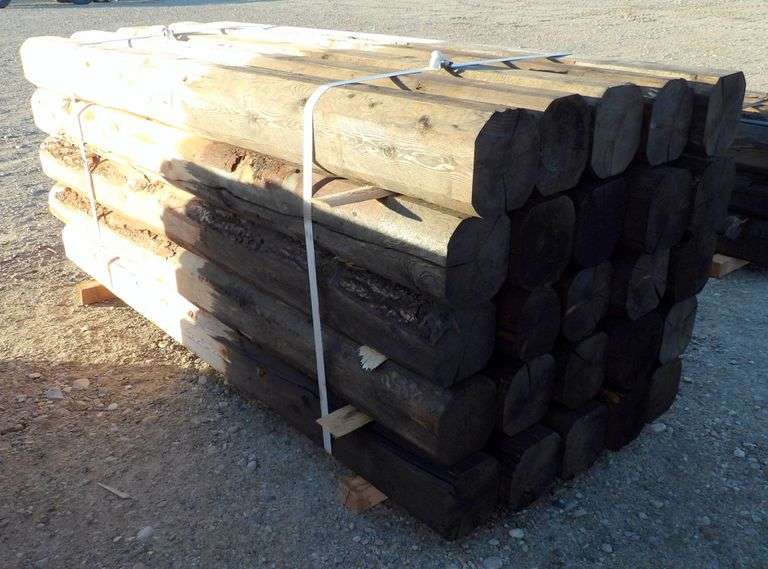 P-573  Wooden Fence Posts (25)