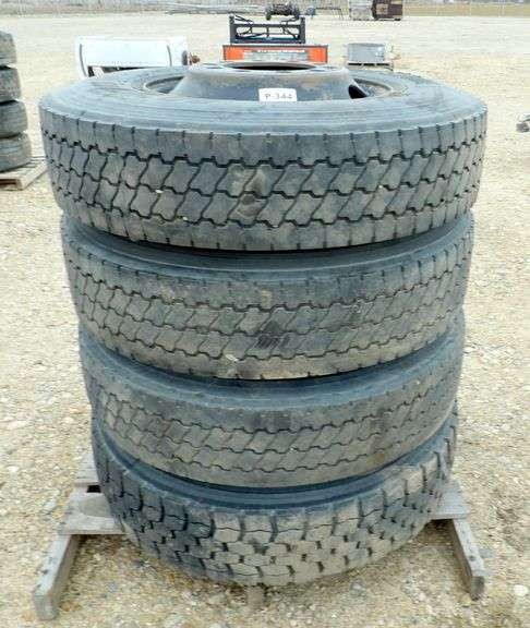 P-344 Truck Tires + Wheels (4)