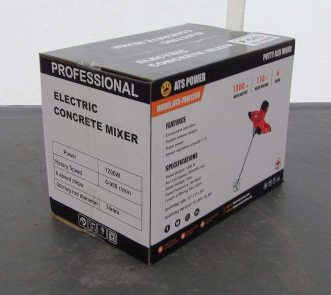 P-543 Hand Held Electric Concrete Mixer