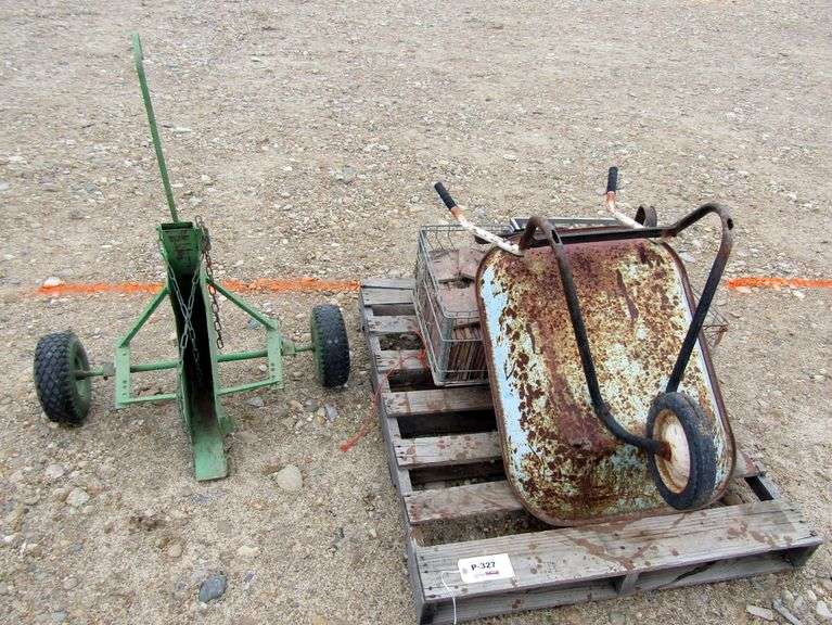 P-327  Gate Dolly + Wheelbarrow + Tile