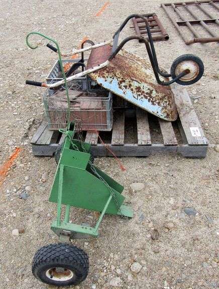 P-327  Gate Dolly + Wheelbarrow + Tile