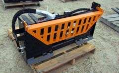 P-494  Wolverine Skid Steer Hydraulic Pallet Forks