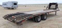 P-101  2006 Great Northern Flatbed Gooseneck Trailer