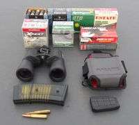 P-395  Ammo + Binoculars