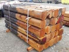 P-635 Wooden Fence Posts (25)