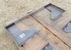 P-501 Cut Out Skid Steer Plate