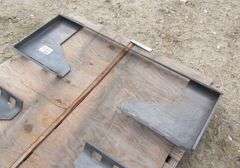 P-501 Cut Out Skid Steer Plate