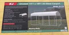 P-248  All Steel Carport
