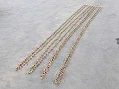 P-559  Chains w/Hooks (4) 5/16"x20'