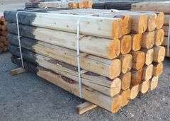 P-573  Wooden Fence Posts (25)