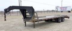 P-101  2006 Great Northern Flatbed Gooseneck Trailer