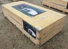 P-254  Double Garage Metal Shed