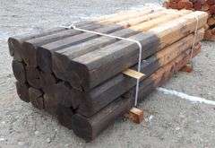 P-634   Wooden Fence Posts (15)