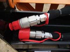 P-494  Wolverine Skid Steer Hydraulic Pallet Forks