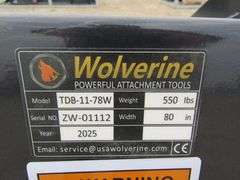 P-479  Wolverine Skid Steer Bucket