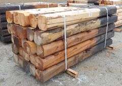 P-626  Wooden Fence Posts (25)