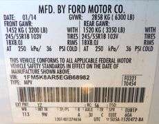 P-155 2014 Ford Explorer